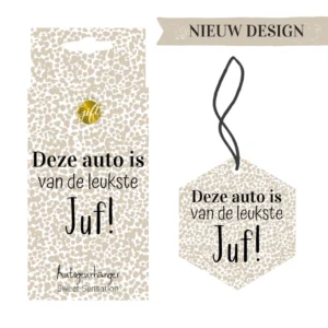 Autogeurhanger - Juf