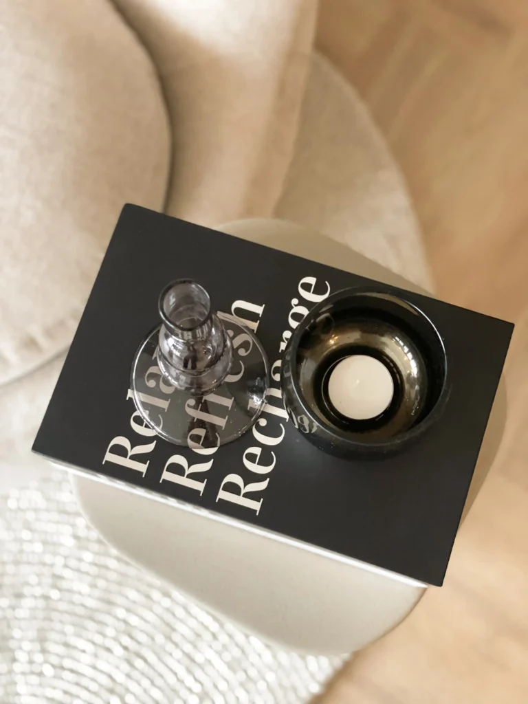 opbergboek relax woondecoratie