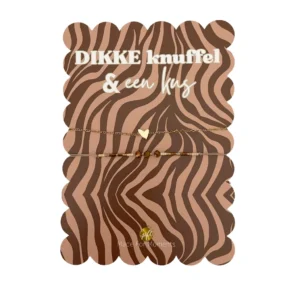 Armband set - Dikke Knuffel & Een Kus