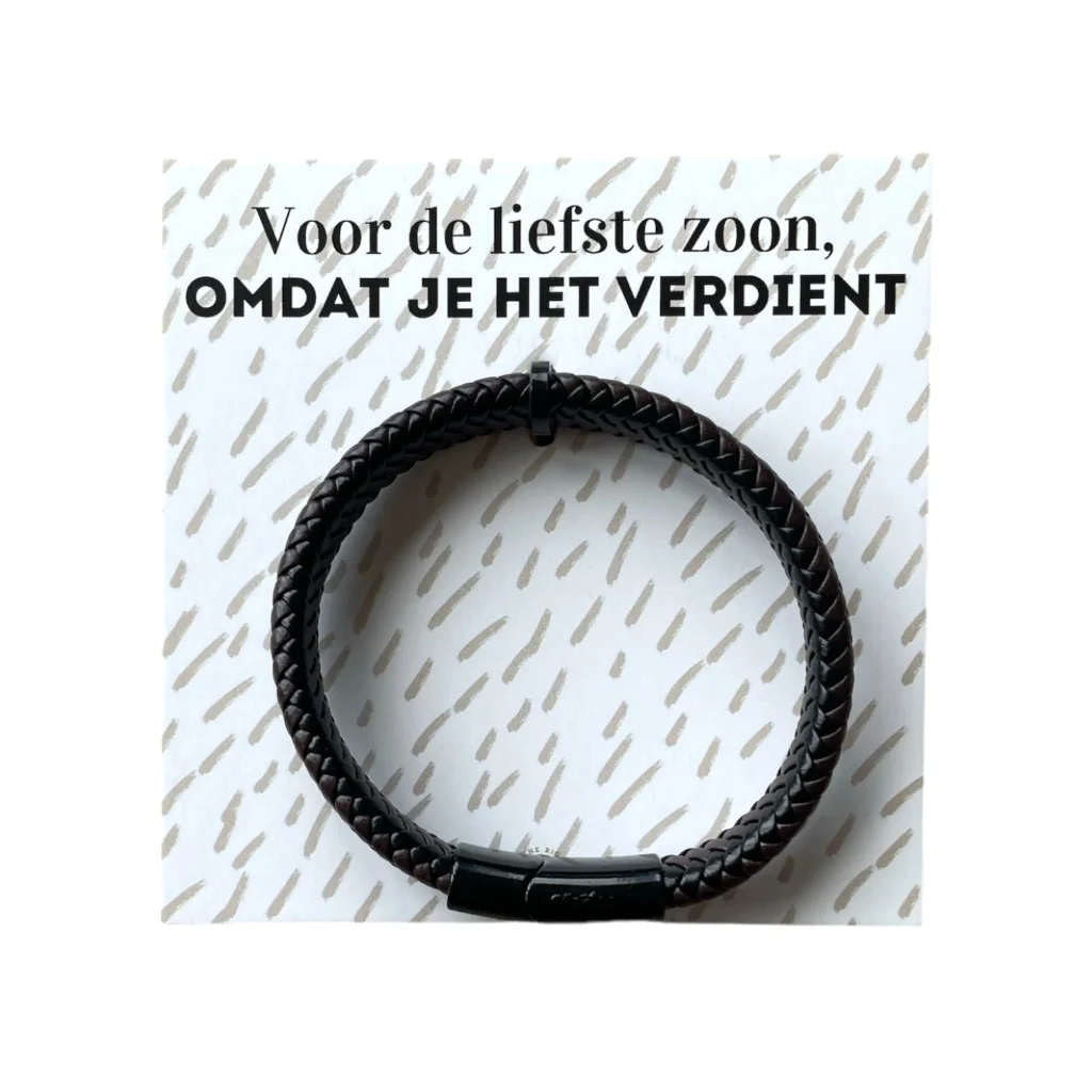 Armband - Liefste Zoon