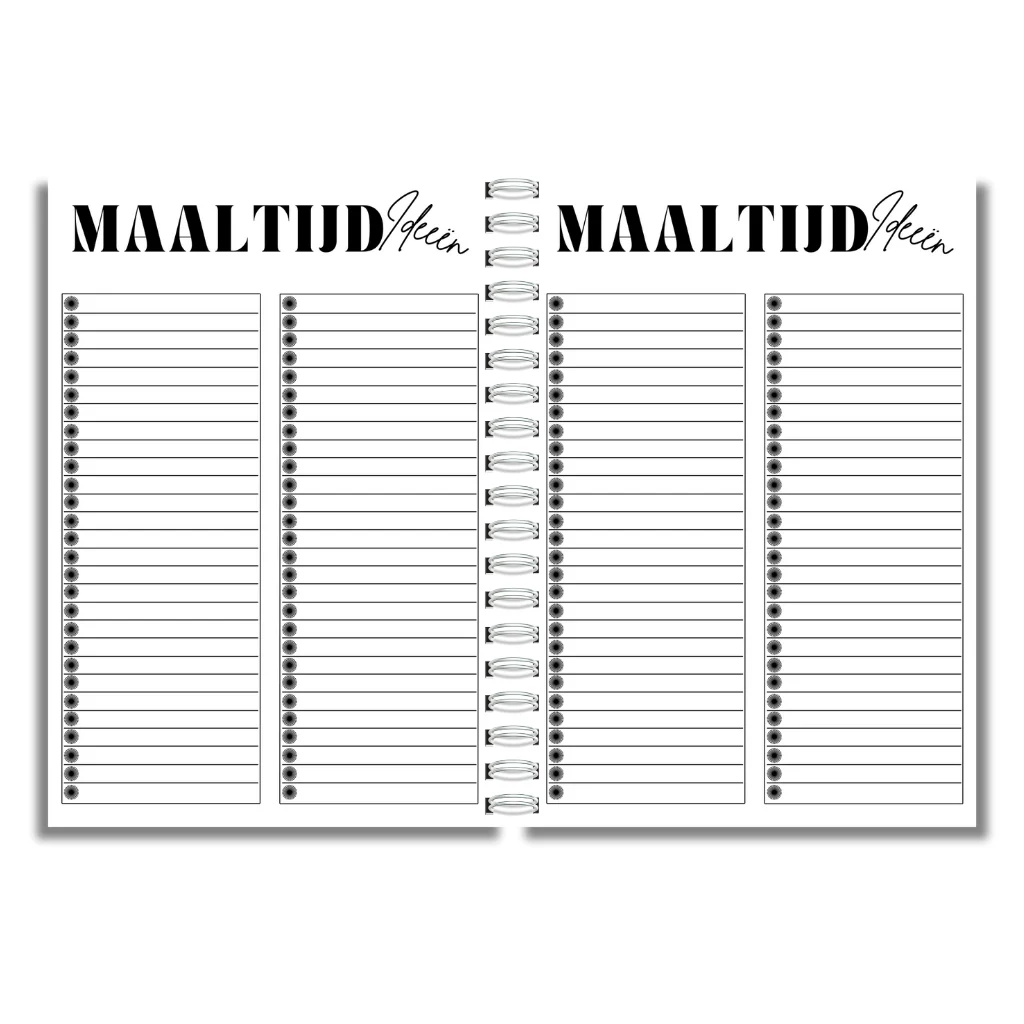 Maaltijdplanner - Afbeelding 2