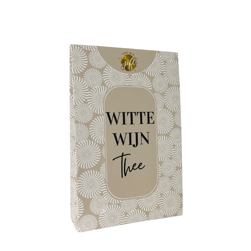 Witte Wijn Thee – Geniet van de smaak van wijn zonder kater
